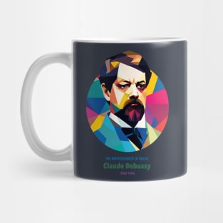 Claude Debussy WPAP Mug